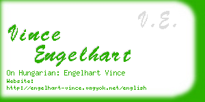 vince engelhart business card